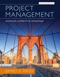 Project Management Achieving Competitive Advantage 4th 9780133798074 Front Cover