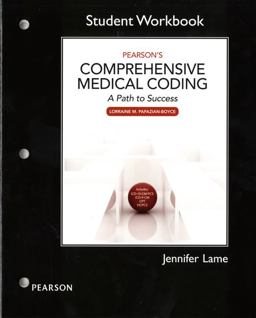 Workbook for Pearson's Comprehensive Medical Coding  9780133800210 Front Cover