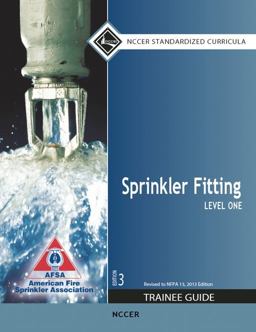 Sprinkler Fitting Trainee Guide, Level 1 3rd 9780133802979 Front Cover