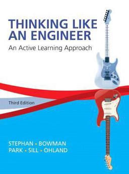 Thinking Like an Engineer: An Active Learning Approach + Myengineeringlab Access Card  9780133808483 Front Cover