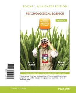 Psychological Science with DSM5 Updates, Books a la Carte Edition  9780133810646 Front Cover