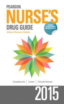 Pearson Nurse's Drug Guide 2015  9780133824278 Front Cover