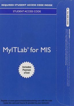 MyITLab for MIS with Pearson EText -- Access Card -- for Information Systems Today
