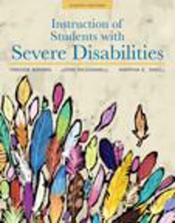 Instruction of Students with Severe Disabilities