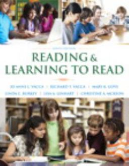 Reading and Learning to Read 9th 9780133831498 Front Cover