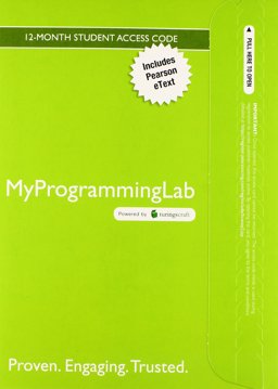 MyLab Programming with Pearson EText -- Access Card -- Starting Out with Java