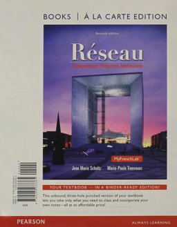 Rï¿½seu Communication, Intï¿½ration, Intersections, Books a la Carte Plus Mylab French (multi-Semester Access) -- Access Card Package 2nd 9780133844757 Front Cover