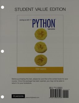 Student Value Edition for Starting Out with Python