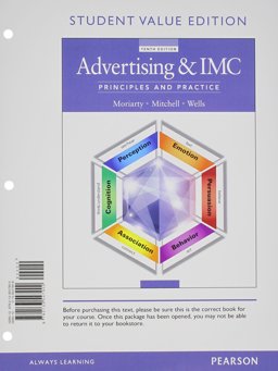 Advertising and IMC Principles and Practice 10th 9780133849646 Front Cover