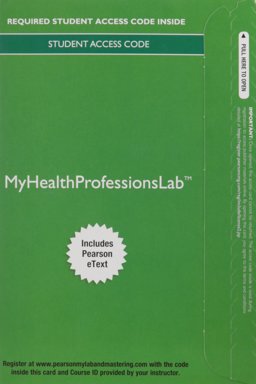 MyLab Health Professions with Pearson EText -- Access Card -- for Anatomy and Physiology for Health Professions MyLab Health Professions with Pearson EText -- Access Card -- for Anatomy and Physiology for Health Professions