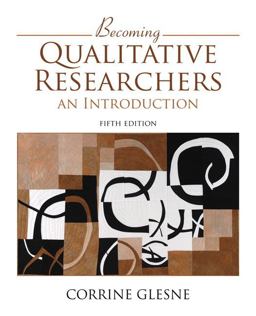 Becoming Qualitative Researchers An Introduction 5th 9780133859393 Front Cover