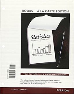 Statistics: The Art and Science of Learning from Data, Books a La Carte Edition  9780133860825 Front Cover
