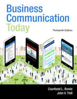 Business Communication Today 13th 9780133867558 Front Cover