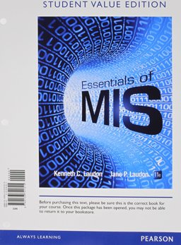 Essentials of MIS, Student Value Edition Plus 2014 MyMISLab with Pearson EText -- Access Card Package
