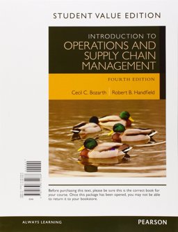 Introduction to Operations and Supply Chain Management: Student Value Edition  9780133872088 Front Cover