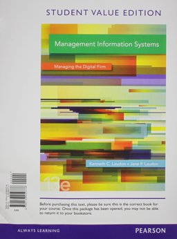 Management Information Systems, Student Value Edition Plus 2014 MyMISLab with Pearson Etext -- Access Card Package