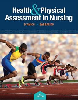 Health & Physical Assessment in Nursing:  9780133876406 Front Cover