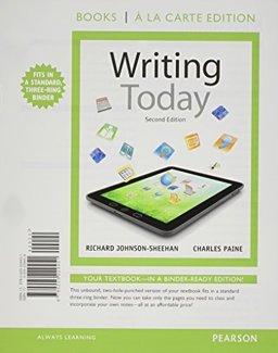 Writing Today, Brief Edition, Books a la Carte Plus MyWritingLab with EText -- Access Card Package