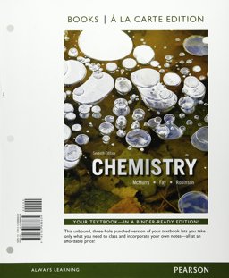Chemistry, Books a la Carte Edition