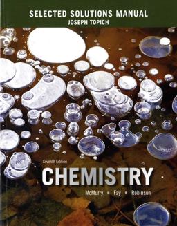Selected Solutions Manual for Chemistry 7th 9780133888799 Front Cover