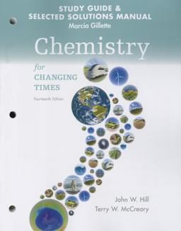 Student's Study Guide and Selected Solution Manual for Chemistry for Changing Times