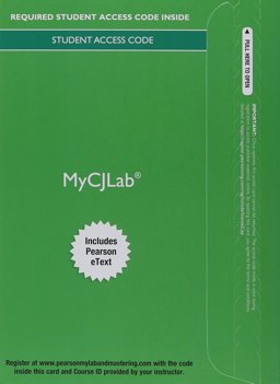 MyLab Criminal Justice with Pearson EText -- Access Card -- for Corrections in America