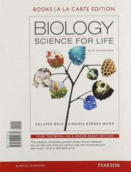 Biology + Masteringbiology: Science for Life With Physiology, Books a La Carte Edition  9780133897524 Front Cover