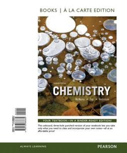 Chemistry, Books a la Carte Plus MasteringChemistry with EText -- Access Card Package