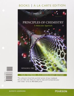Principles of Chemistry + Masteringchemistry With Etext: A Molecular Approach, Books a La Carte Edition  9780133902419 Front Cover