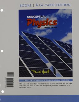 Conceptual Physics, Books a la Carte Edition and Modified MasteringPhysics with Pearson EText -- ValuePack Access Card -- for Conceptual Physics Package 12th 9780133913965 Front Cover