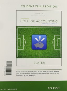 College Accounting Chapters 1-12 with Study Guide and Working Papers, Student Value Edition