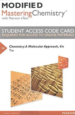 Modified Masteringchemistry with Pearson Etext -- Standalone Access Card -- for Chemistry