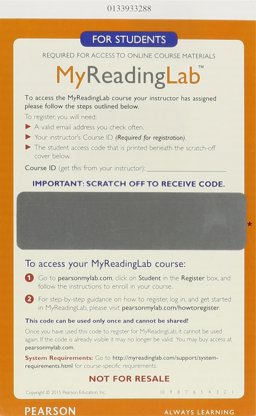 MyReadingLab Generic - Glue in Access Card