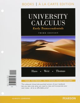 University Calculus, Early Transcendentals