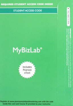 MyBizLab with Pearson EText -- Access Card -- for Better Business