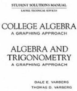 Algebra and Trigonometry Algebra and Trigonometry