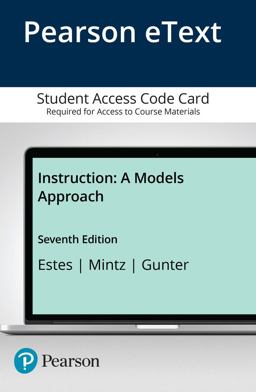 Instruction A Models Approach -- Enhanced Pearson EText 7th 9780133944907 Front Cover