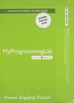 MyLab Programming with Pearson EText -- Access Card -- for Starting Out with Java