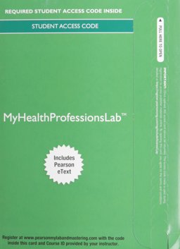 MyHealthProfessionsLab with Pearson EText -- Access Card -- for the Pharmacy Technician