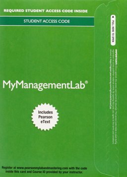 MyManagementLab with Pearson EText -- Access Card -- for Essentials of Organizational Behavior