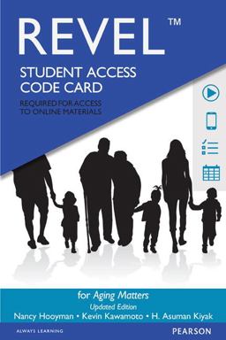 Revel Access Code for Aging Matters An Introduction to Social Gerontology, Updated Edition  9780133973921 Front Cover