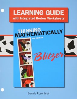 Learning Guide Plus MyMathLab Student Access Card for Thinking Mathematically