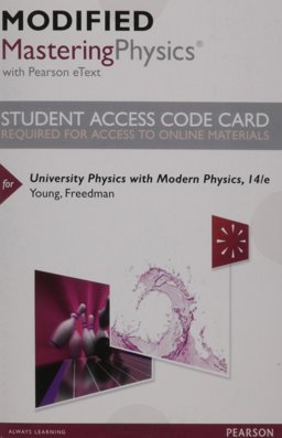 Modified Masteringphysics with Pearson Etext -- Standalone Access Card -- for University Physics with Modern Physics