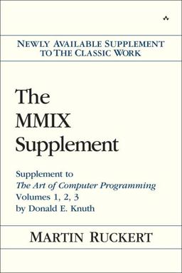 MMIX Supplement Supplement to the Art of Computer Programming Volumes 1, 2, 3  9780133992311 Front Cover