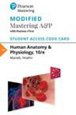 Modified MasteringA&P with Pearson EText -- Standalone Access Card -- for Human Anatomy and Physiology Modified MasteringA&P with Pearson EText -- Standalone Access Card -- for Human Anatomy and Physiology