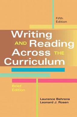 Writing and Reading Across the Curriculum, Brief Edition Plus MyWritingLab -- Access Card Package Writing and Reading Across the Curriculum, Brief Edition Plus MyWritingLab -- Access Card Package