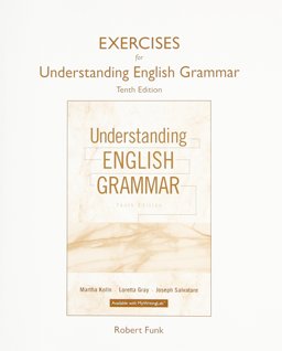 Exercise Book for Understanding English Grammar
