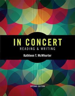 In Concert An Integrated Approach to Reading and Writing Plus MySkillsLab with Pearson EText -- Access Card Package 2nd 9780134023878 Front Cover