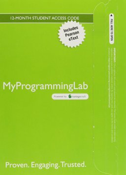 Introduction to Programming Using Python, an -- Mylab Programming with Pearson EText