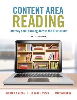 Content Area Reading + Pearson Etext Access Card: Literacy and Learning Across the Curriculum, Books a La Carte Edition 12th 9780134068824 Front Cover